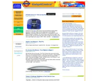 Gadgetcentral.com(GadgetCentral) Screenshot