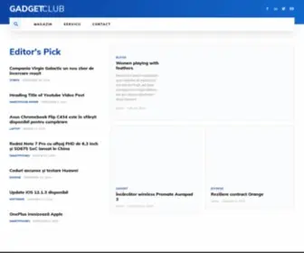 Gadgetclub.ro(Trăiesc în universul modei 24/7) Screenshot