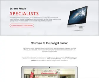 Gadgetdoctor.com.au(The Gadget Doctor) Screenshot