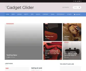 Gadgetglider.com(Gadget Glider) Screenshot