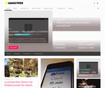 Gadgetifier.com(Gadgetifier) Screenshot