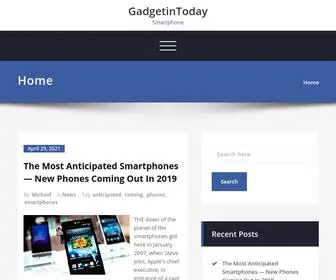 Gadgetintoday.com(Smartphone) Screenshot