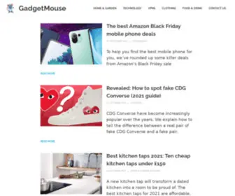 Gadgetmouse.com(Shopping advice without the waffle) Screenshot