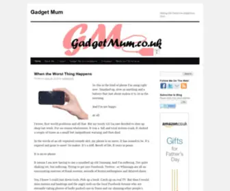 Gadgetmum.co.uk(Gadget Mum) Screenshot