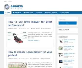 Gadgets-Review.com(Know Your Gadgets) Screenshot