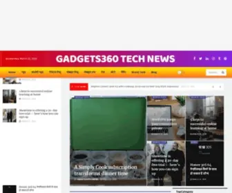 Gadgets360Technews.com(Parked Domain name on Hostinger DNS system) Screenshot