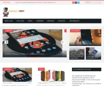 Gadgetsboy.co.uk(Gadgets and Technology guide) Screenshot