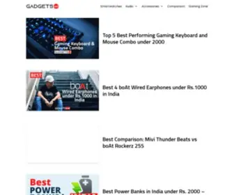 Gadgetscut.com(Products Buying Advice) Screenshot