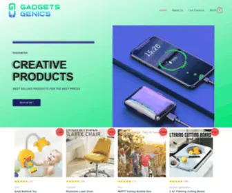 Gadgetsgenics.com(Gadgetsgenics) Screenshot