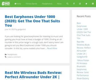 GadgetsHD.net(All About Gadgets) Screenshot