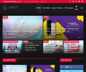 Gadgetsinnepal.com.np(Gadgets In Nepal) Screenshot