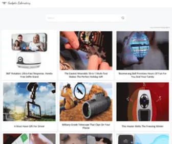 Gadgetslaboratory.com(Gadgetslaboratory) Screenshot