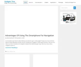 Gadgetstree.com(Gadgets, Technology News) Screenshot