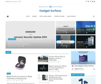 Gadgetsurface.com(Gadgetsurface) Screenshot