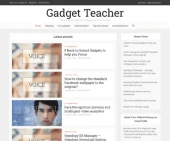 Gadgetteacher.com(Gadgetteacher) Screenshot