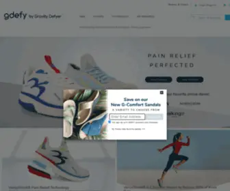 Gadgetuniverse.com(Comfortable Shoes To Help You Live Pain Free) Screenshot