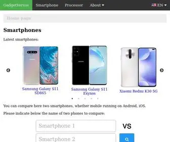Gadgetversus.com(GadgetVersus) Screenshot