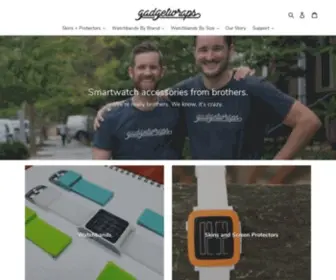 Gadgetwraps.com(Pebble screen protectors) Screenshot