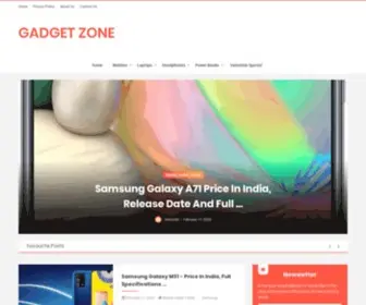 Gadgetzone121.com(Gadget Zone) Screenshot