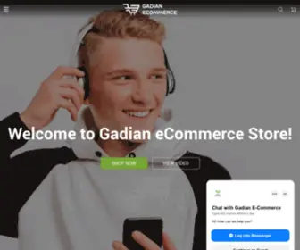 Gadian-Ecommerce.com(Online shopping for Gadgets with free shipping) Screenshot