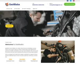 Gadibaba.com(Gaadi Baaba Ujjain) Screenshot
