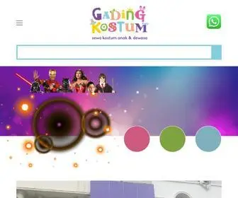 Gadingkostum.com(Gading Kostum) Screenshot