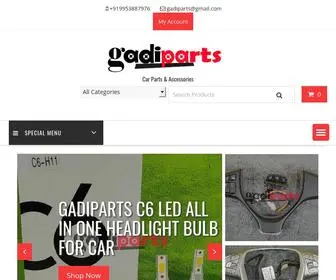 Gadiparts.com(Car Parts & Accessories) Screenshot