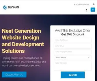 Gaditonics.com(Gaditonics) Screenshot