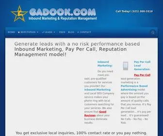 Gadook.com(Personal reputation management) Screenshot