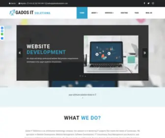 Gadositsolutions.com(Gados IT Solutions) Screenshot