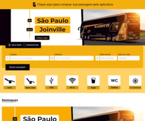 Gadotti.com.br(A melhor viagem) Screenshot