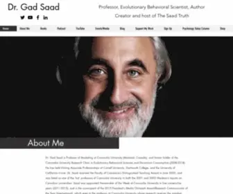 Gadsaad.com(Gad Saad) Screenshot