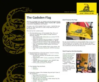 Gadsden.info(Gadsden Flag) Screenshot