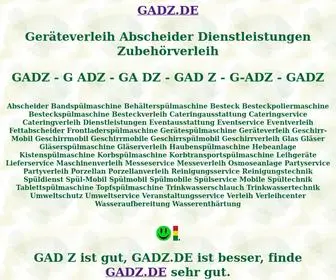 Gadz.de(Geräteverleih) Screenshot