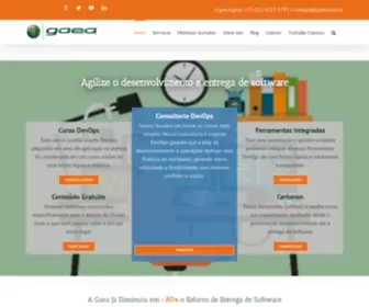 Gaea.com.br(Devops e automatização de entrega de software) Screenshot