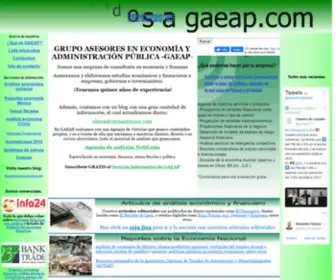 Gaeap.com(Página) Screenshot
