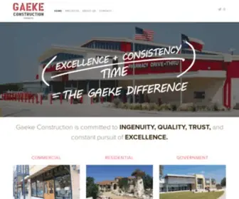 Gaekeconstruction.com(Gaekeconstruction) Screenshot