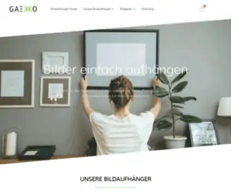 Gaekko.de(GAEKKO Bildaufhänger) Screenshot