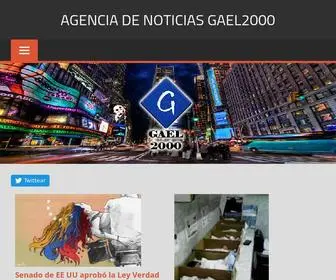 Gael2000.com(Es una agencia de noticias líder en Venezuela) Screenshot