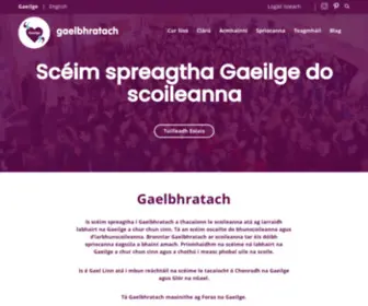 Gaelbhratach.ie(Baile) Screenshot