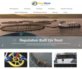 Gaelforceaquaculture.com(Gael Force Group) Screenshot