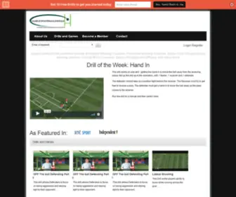 GaelicFootballdrills.com(GaelicFootballdrills) Screenshot