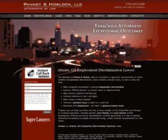 Gaemploymentrights.com(Atlanta Employment Discrimination Lawyer) Screenshot