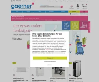 Gaerner.de(Büromöbel) Screenshot