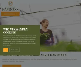 Gaertnerei-Hartmann.de(Gärtnerei Hartmann) Screenshot