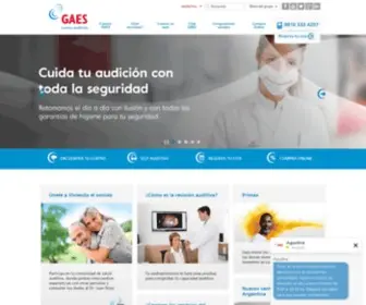 Gaesargentina.com.ar(Centros Auditivos) Screenshot