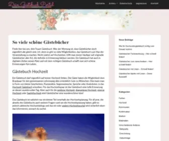 Gaestebuch4U.de(gaestebuch4u) Screenshot