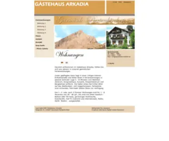 Gaestehaus-Arkadia.de(Unbenannt) Screenshot