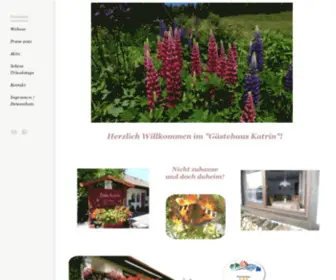 Gaestehaus-Katrin.de(Startseite) Screenshot