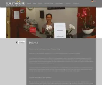 Gaestehaus-Pattaya-City.com(The Gueshouse Pattaya) Screenshot